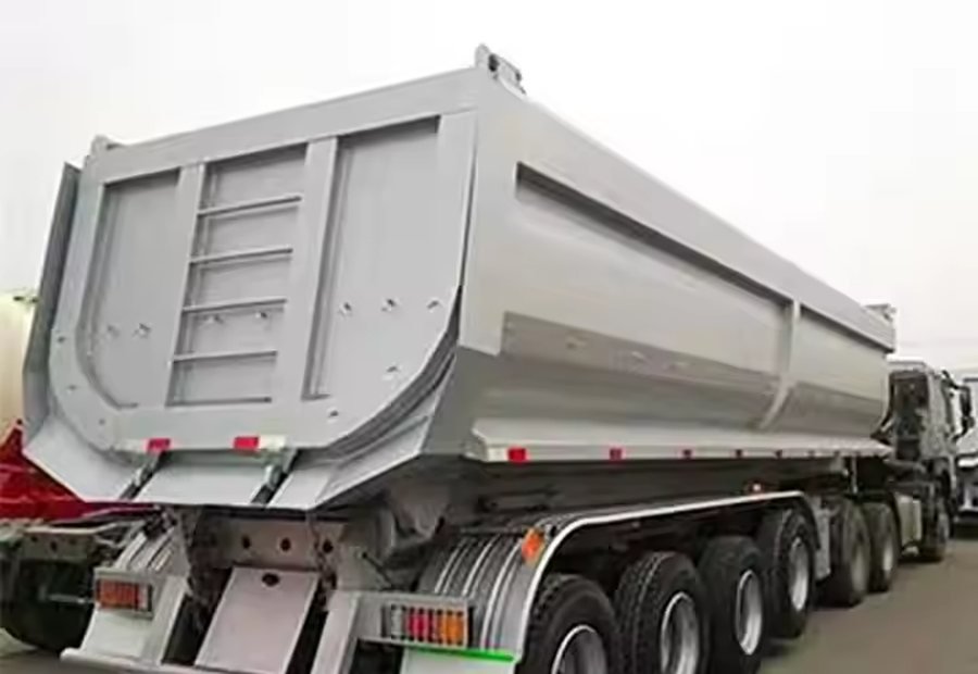 U-Shape Dump Semi Trailer